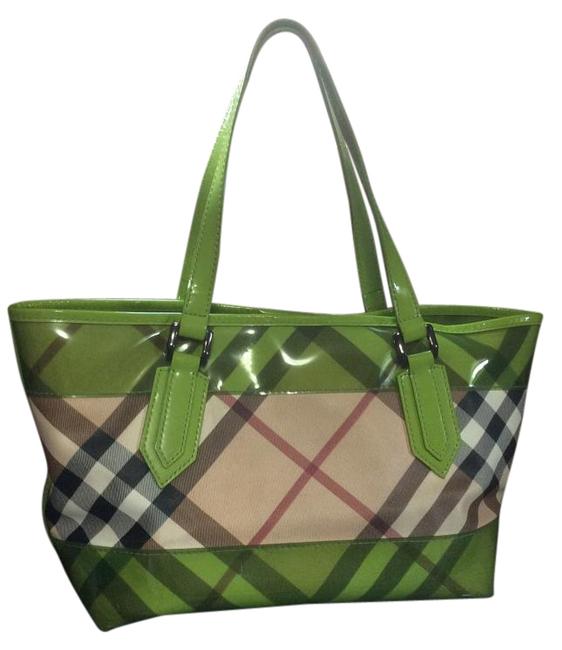 Burberry Neon Green Shoulder Bag