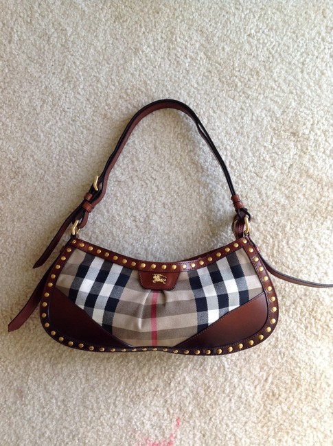 Burberry New Condition Dark Brown Shoulder Bag