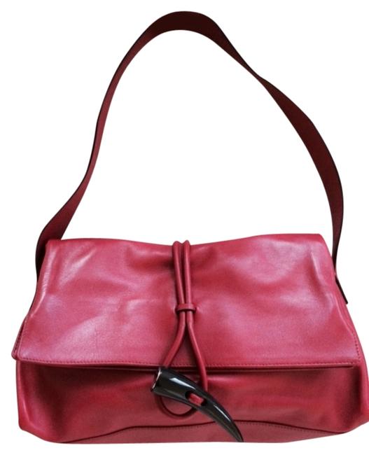 Burberry No Red Leather Shoulder Bag