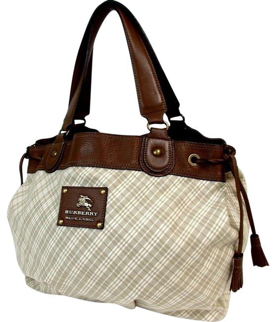 Burberry Nova Check #1119b63 Cream Shoulder Bag