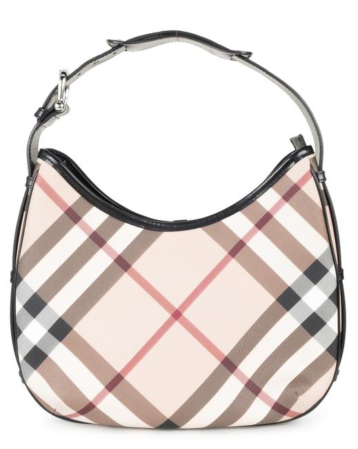 Burberry Nova Check BeigeBlack Shoulder Bag