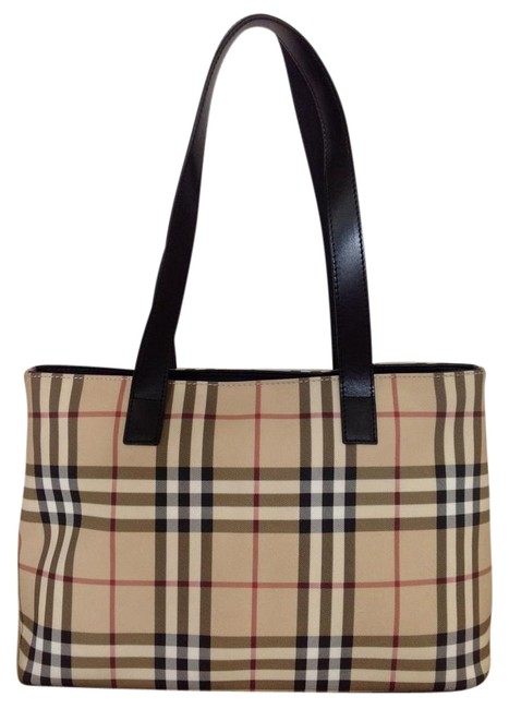 Burberry Nova Check Hangbag In Excellent Shoulder Bag
