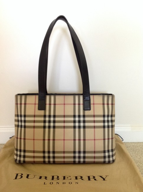 Burberry Nova Check Medium ToteShoulder Bag