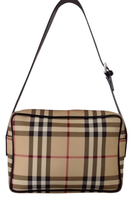Burberry Nova Check Plaid Handbag Shoulder Bag