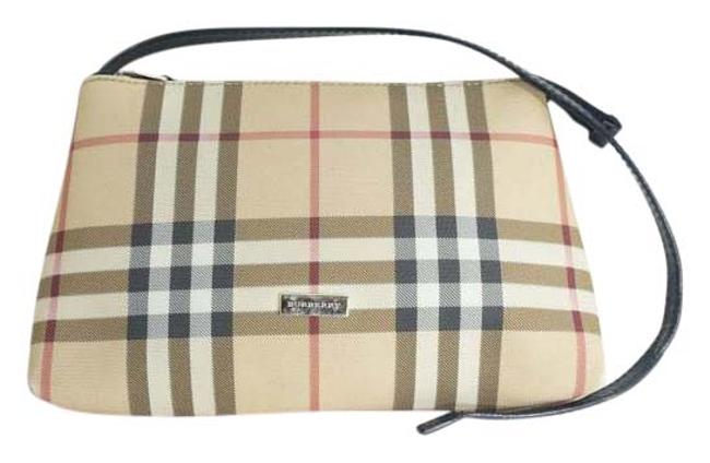 Burberry Nova Check Pochette Beige Shoulder Bag