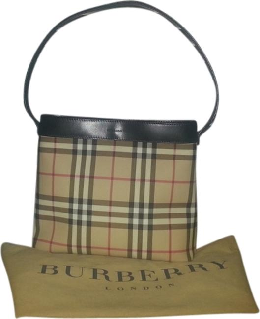 Burberry Nova Check Pvc Shoulder Bag