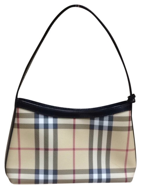 Burberry Nova Check Tan Shoulder Bag