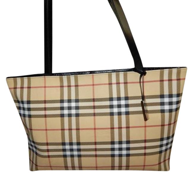 Burberry Nova Check Tote Bag