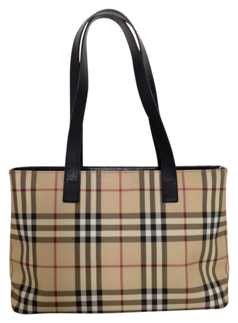 Burberry Nova Check LargeTote Like New Shoulder Bag
