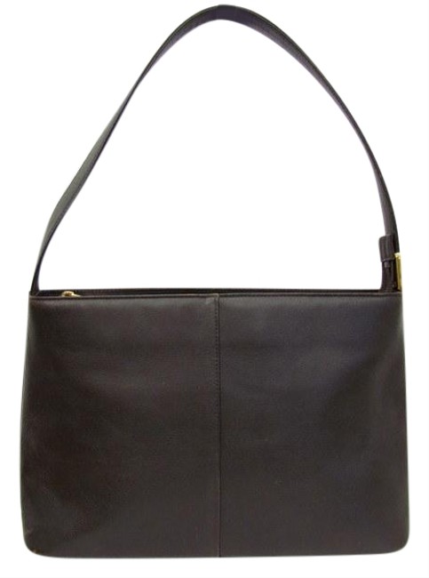 Burberry One Leather Handbag Ladies 411544 Ryb5865 Brown Shoulder Bag