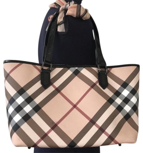 Burberry Patent LeatherPvc Shoulder Bag