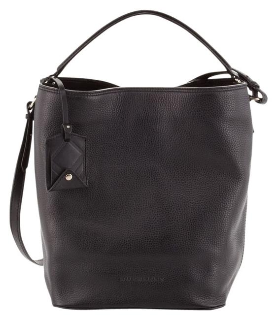 Burberry Pebbles ToteShoulder Black Leather Shoulder Bag