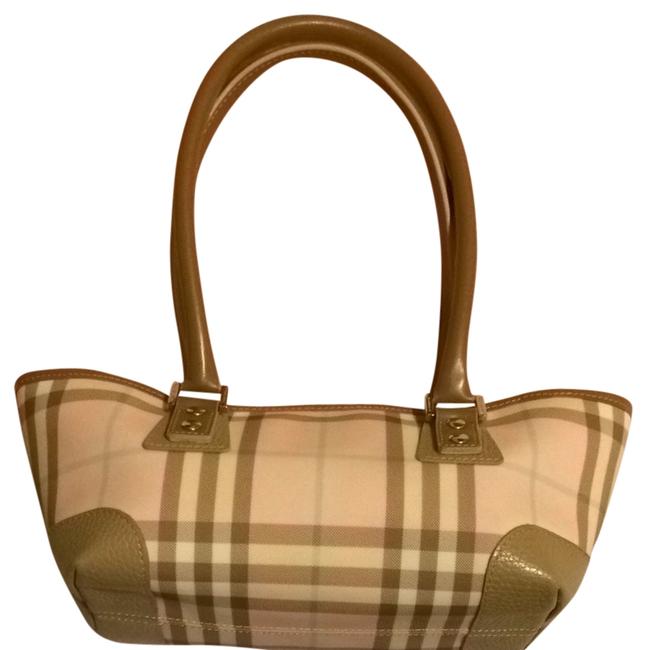 Burberry Plaid Check Pink Shoulder Bag