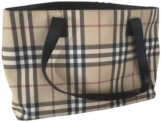 Burberry Regent3 House Check Coated Canvas Shoulder Bag