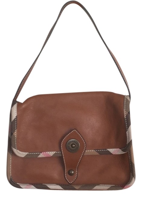 Burberry S 05 2 Brown Leather Shoulder Bag