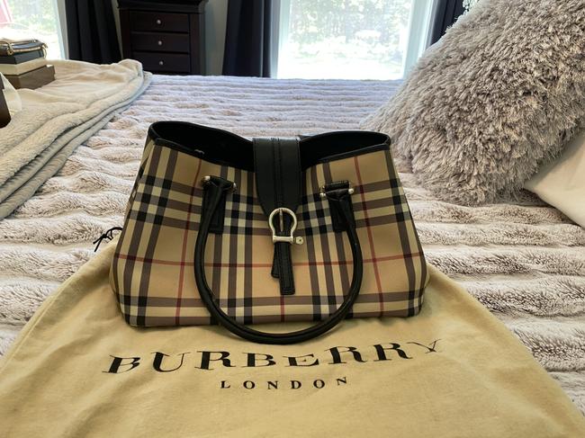 Burberry Signature Plaid Check Shoulder Bag