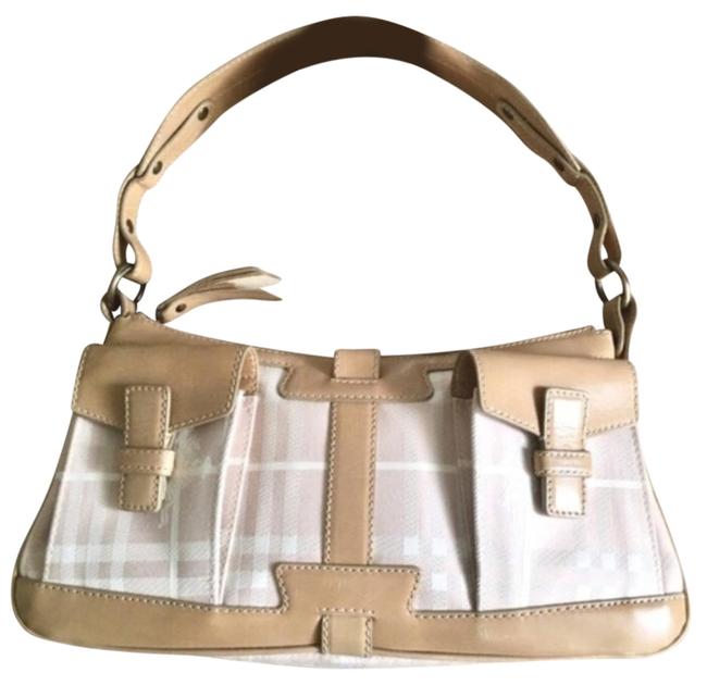 Burberry Small #1063b19 Cream Shoulder Bag