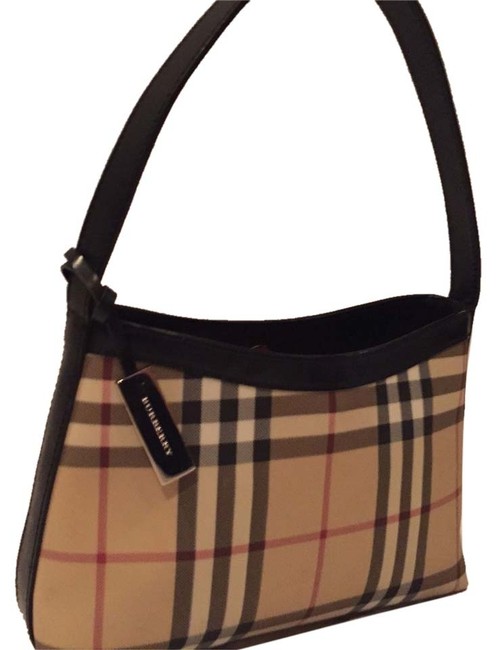 Burberry Small Nova Print Purse Mullti Pvc Shoulder Bag