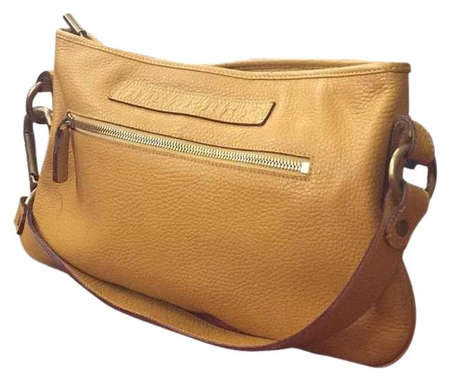 Burberry Yellow Leather Shoulder Bag