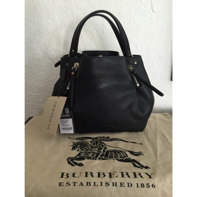 Burberry 3963675 Black Leather Tote