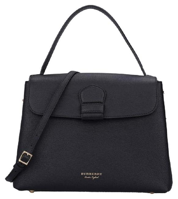 Burberry 40611741 Black Calfskin Leather Tote