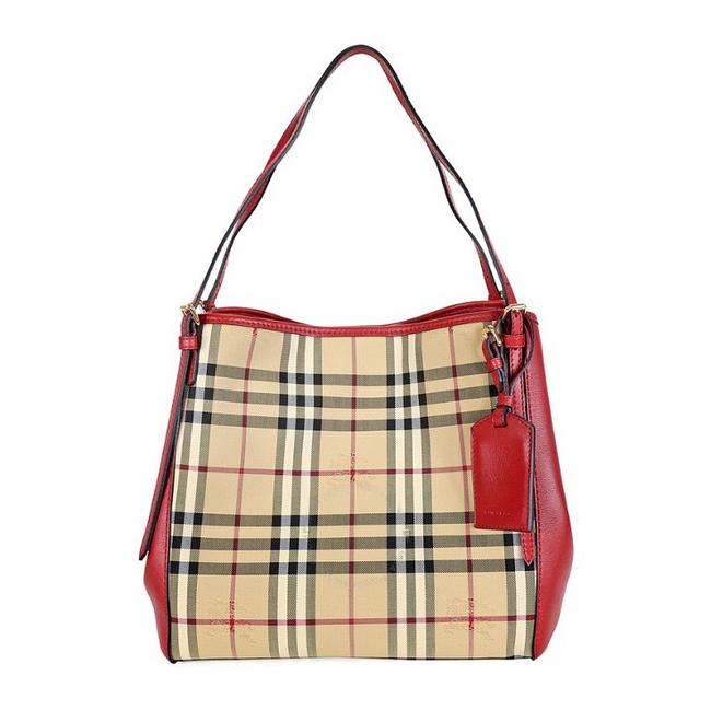 Burberry Adjustable Red Tote