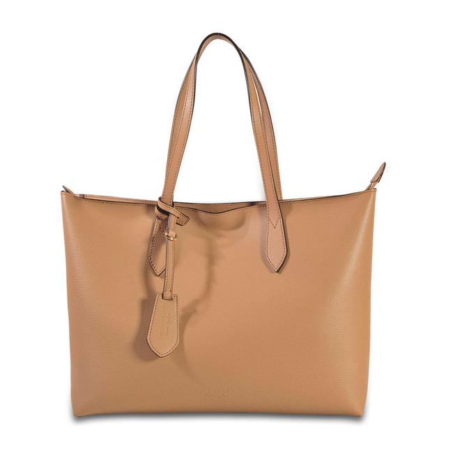 Burberry Ardwell Zip Camel Tote