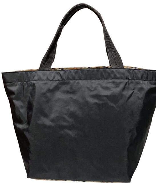 Burberry Bag London Blue Label Large Black Nylon Tote