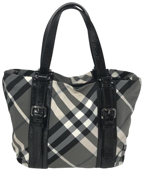 Burberry Beat Victoria Black Nylon Tote