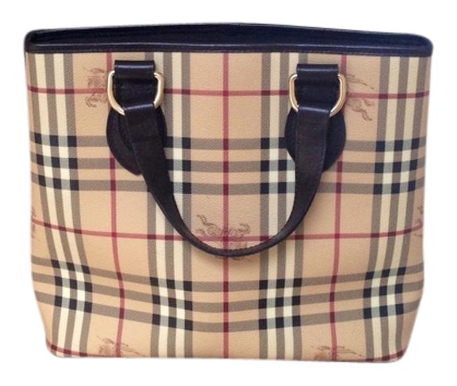 Burberry Beige Leather Tote