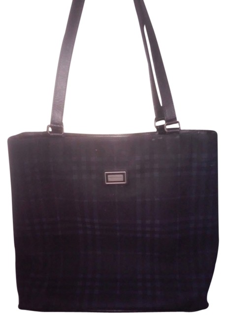 Burberry Big Blue Pvc Tote