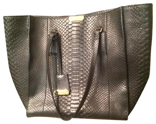 Burberry BlackGold Python Tote