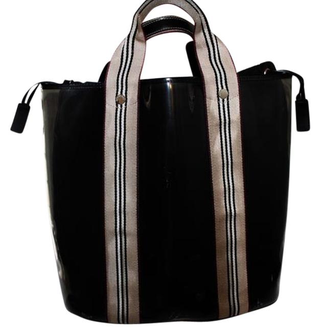Burberry Black Clear Tote