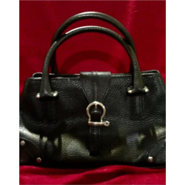 Burberry Black Learher Tote