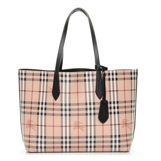 Burberry Black Reversible Leather Tote