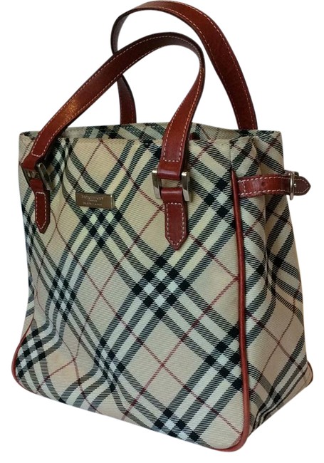 Burberry Blue Label Small Canvas Tote