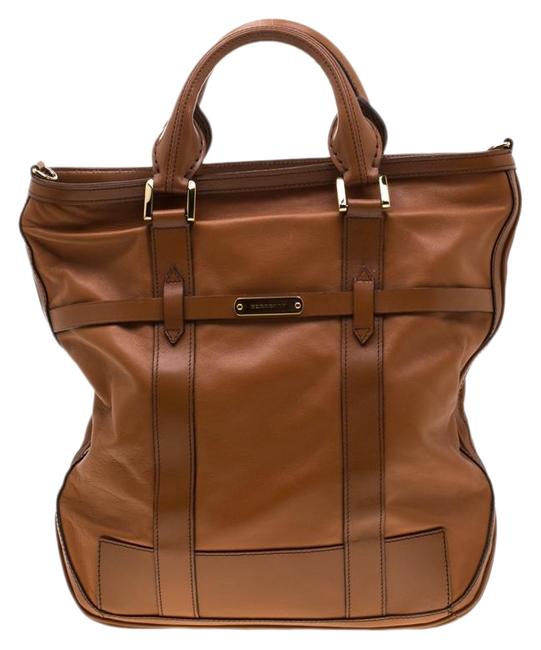 Burberry Bridle Brown Leather Tote