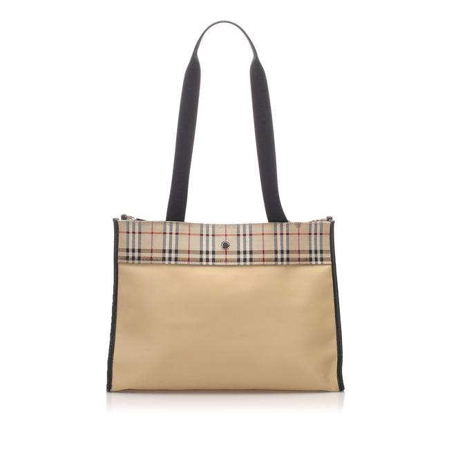 Burberry Brown Nylon Tote