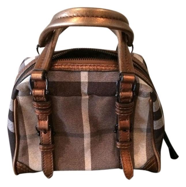 Burberry Brown Shimmer Tote