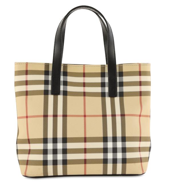 Burberry Bucket Bag Nova Check Nylon Tote