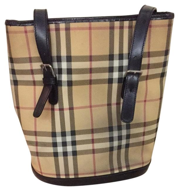 Burberry Bucket Pattern Tote