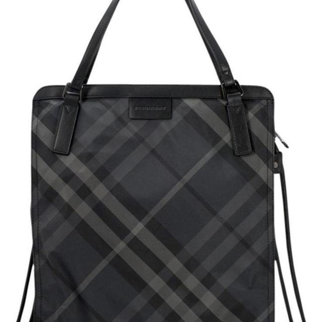 Burberry Buckleigh Charcoal Tote