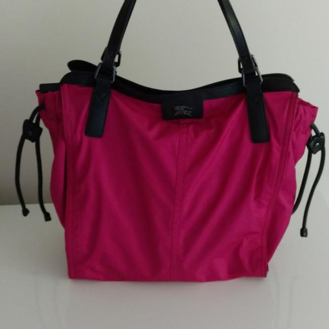 Burberry Buckleigh Pink Nylon Tote