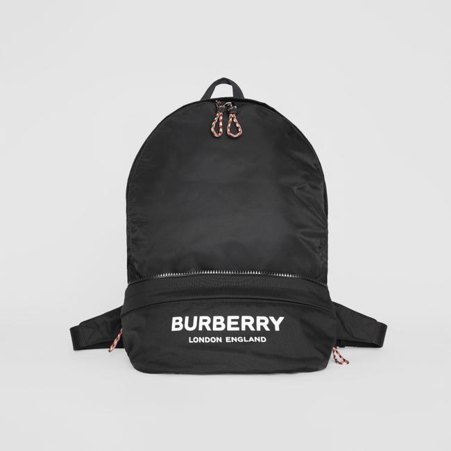 Burberry Bum bag Logo Print Convertible Black Tote