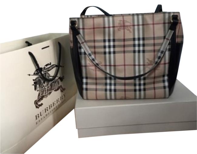 Burberry Camel Horseferry Tote