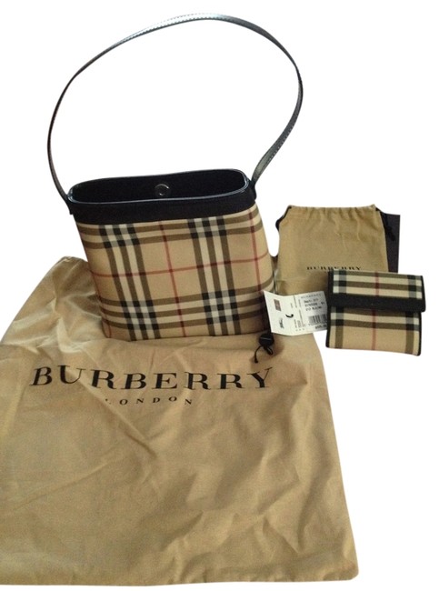 Burberry CanonburyProduct 11310497 Plaid Vinyl Tote