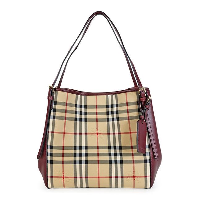 Burberry Canter Tote Honeyclaret