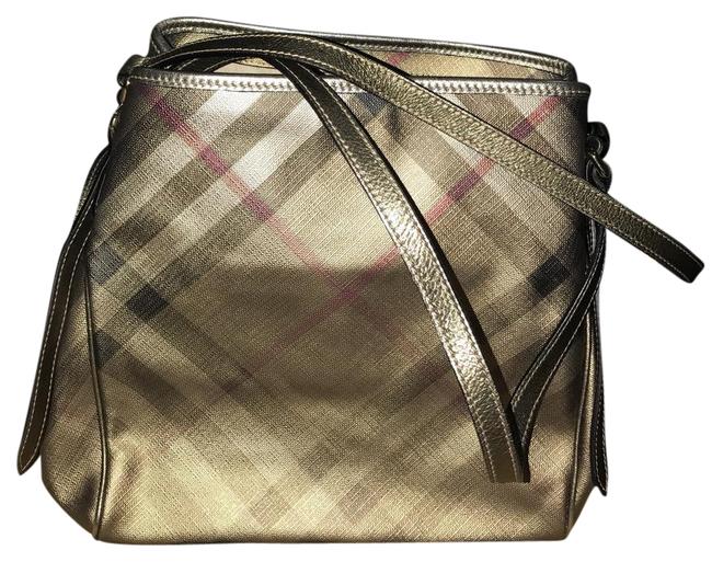 Burberry Canterbury Bronze Leather Tote