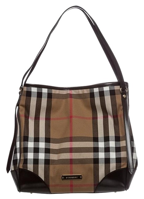 Burberry Canterbury CanvasLeather Tote