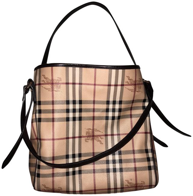 Burberry Canterbury Chocolate Leather Tote
